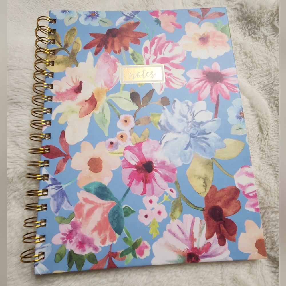 Floral Notes Notebook NWT